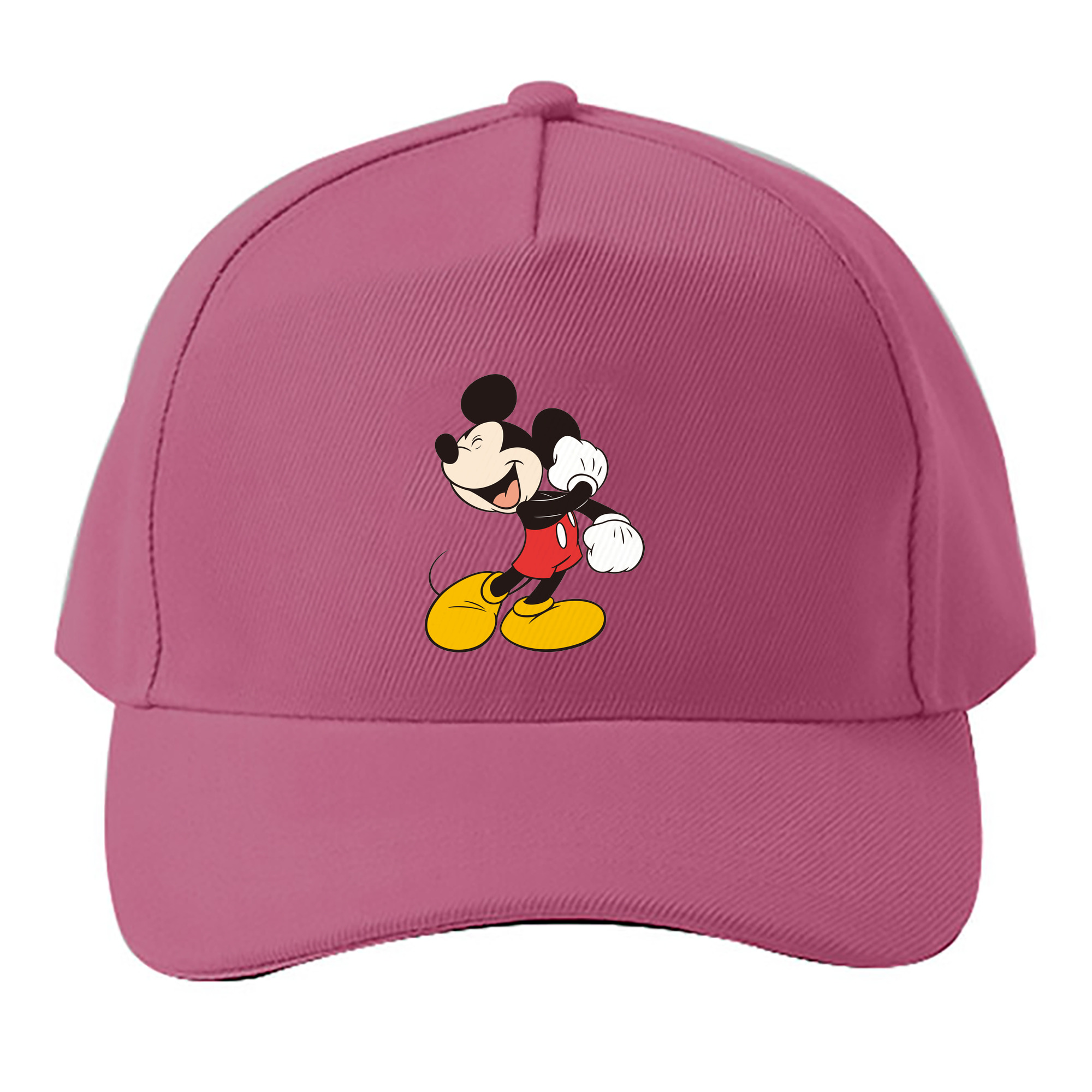 （画像用） ミッキーマウス Mickey Mouse ベースボールキャップ 綿100％ 男女兼用 帽子 スポーツ
